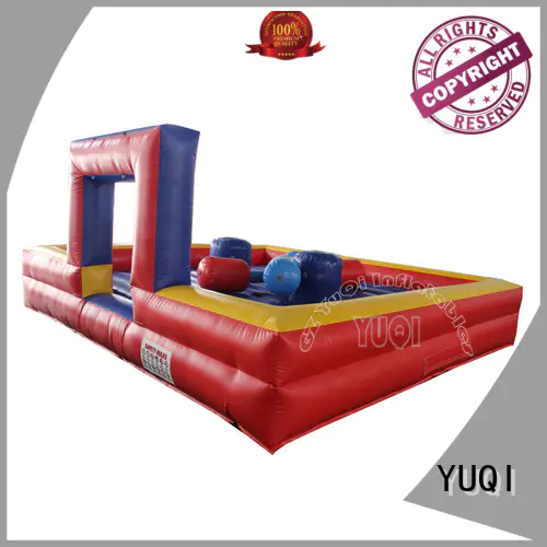 YUQI Brand kids sport inflatable games for adults basketball