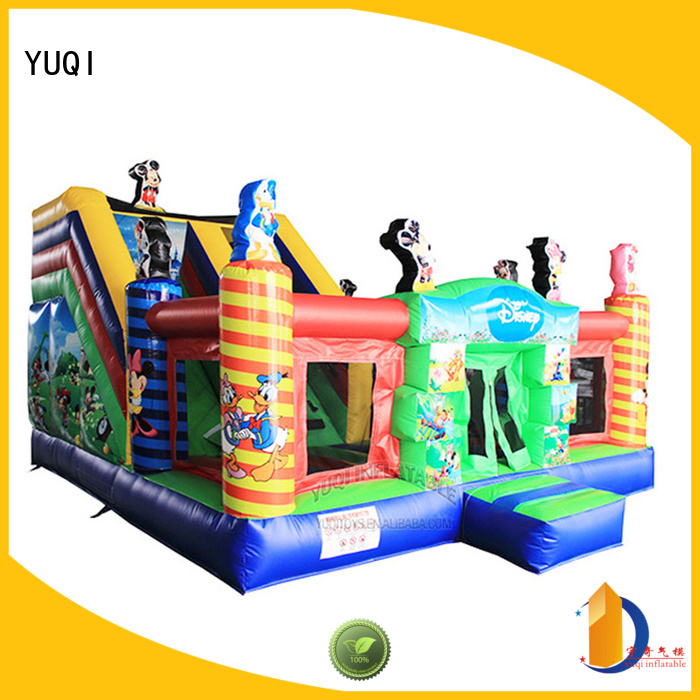 YUQI durable commercial bounce house theme for churches