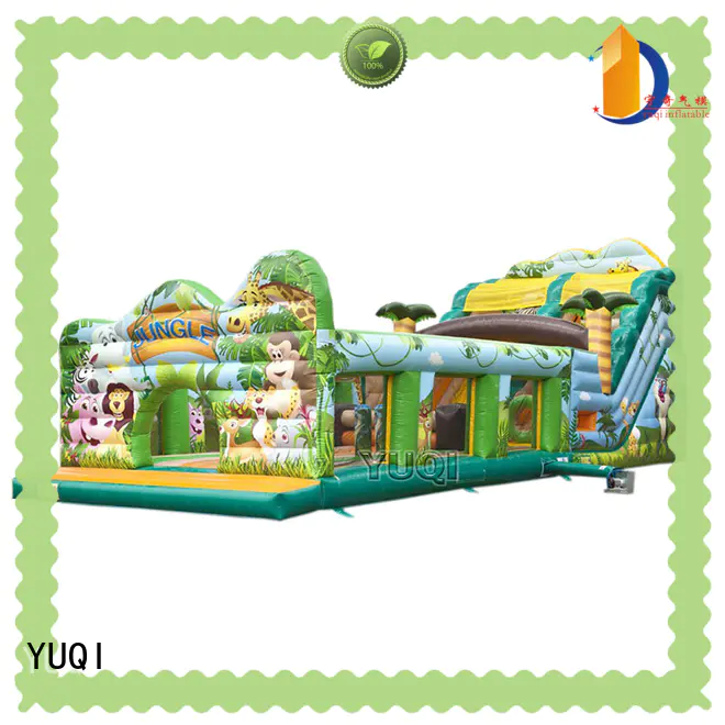 YUQI outdoor obstacle course birthday party supplier for kid