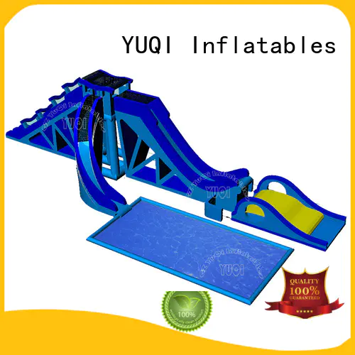 online floating water slide manufacturer for festivals YUQI