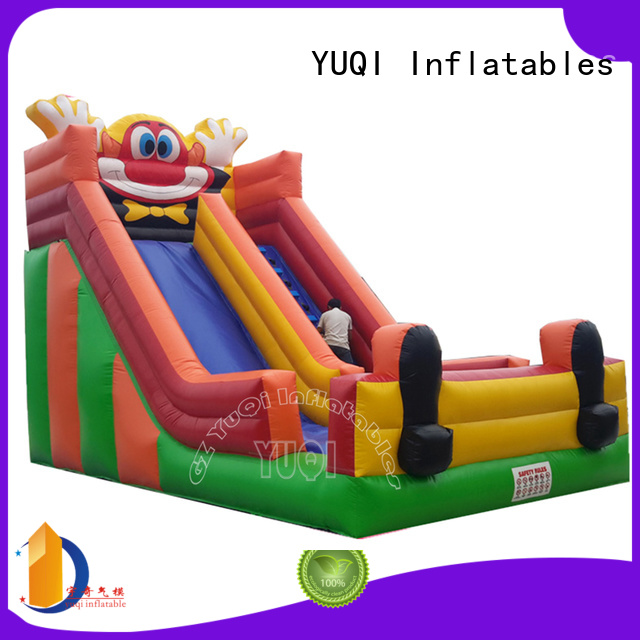 Quality YUQI Brand water adult Inflatable slide