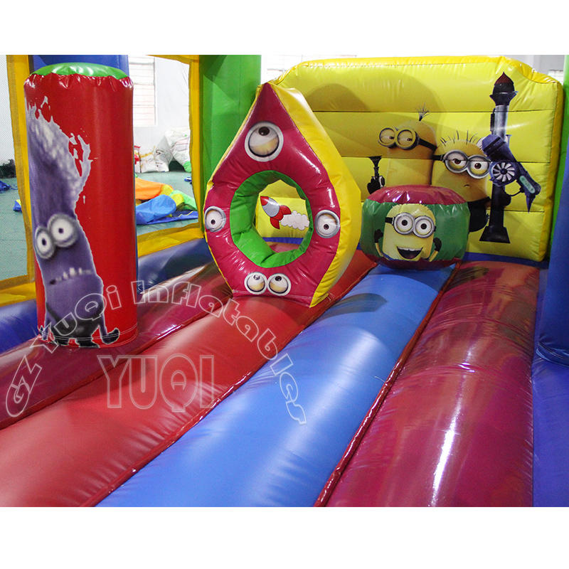 YQ42 Best quality Minions inflatable bouncy castle jumping bouncer
