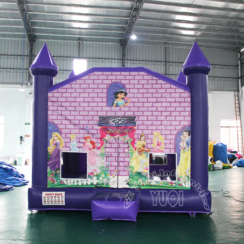 YQ47 Beautiful Princess inflatable bouncer for kids
