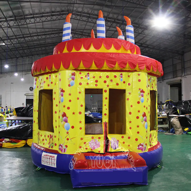 YQ58 Happy Birthday inflatable bouncer for party