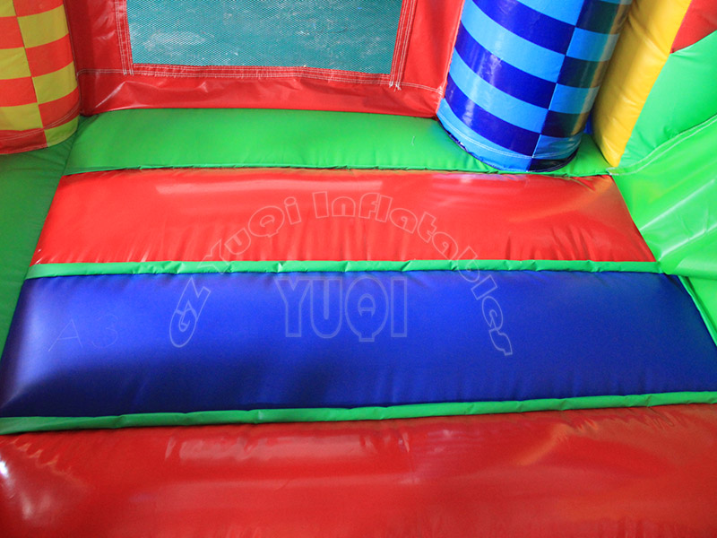 YUQI-Bounce House Slide Combo Bouncer With Slide, Amusement Park-2