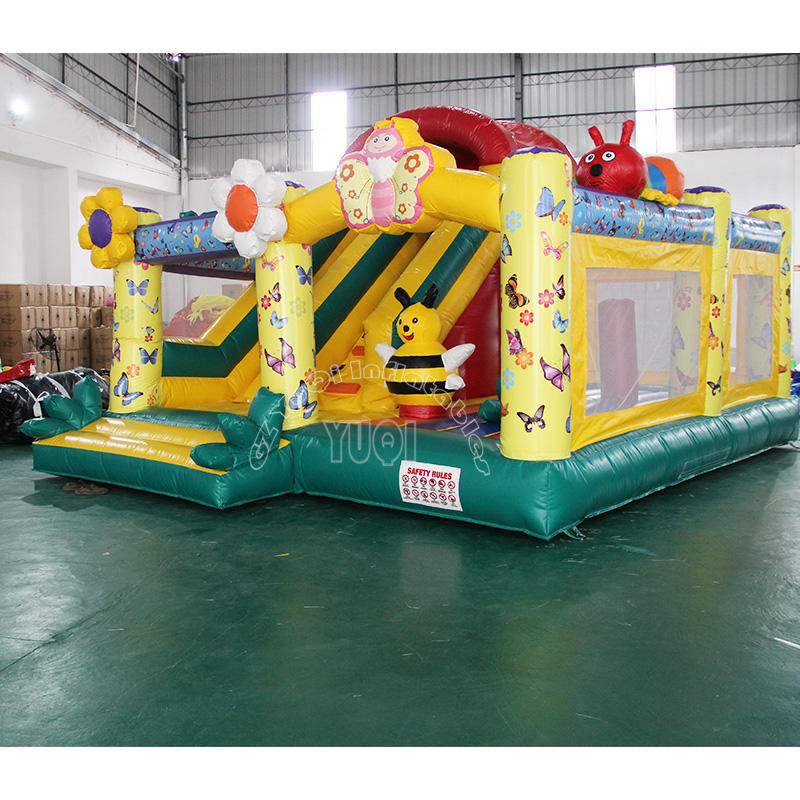 YQ45 Cute Bee Inflatable bouncer slide combo for kids