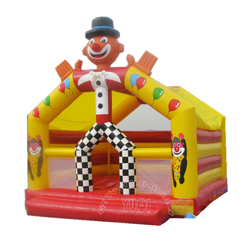 YQ53 Happy Clown inflatable bouncer for kids