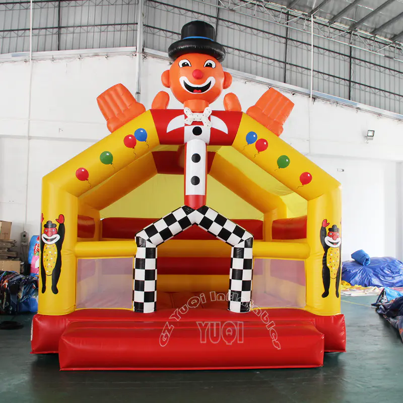 YQ53 Happy Clown inflatable bouncer for kids