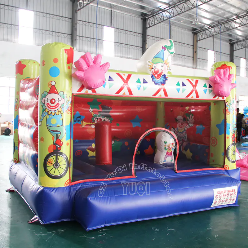YQ56 Happy Clown inflatable bouncer for kids
