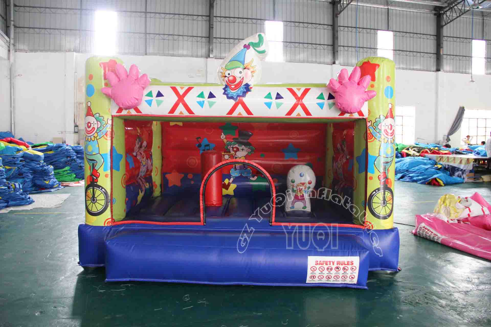 YUQI-Yq56 Happy Clown Inflatable Bouncer For Kids | Inflatable House