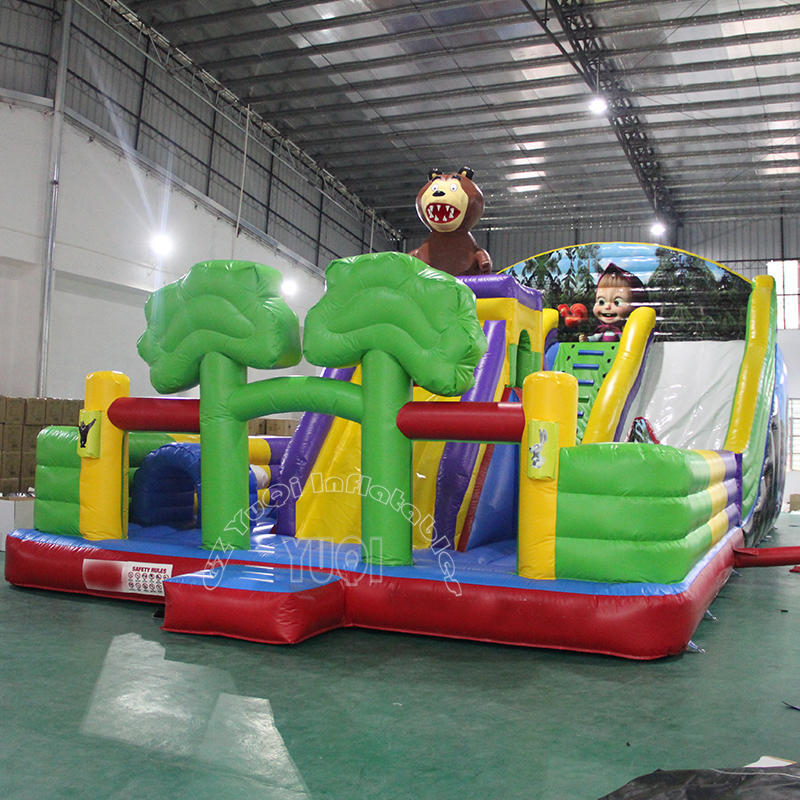 YQ60 Giant inflatable outdoor playground inflatable amusement park for kids