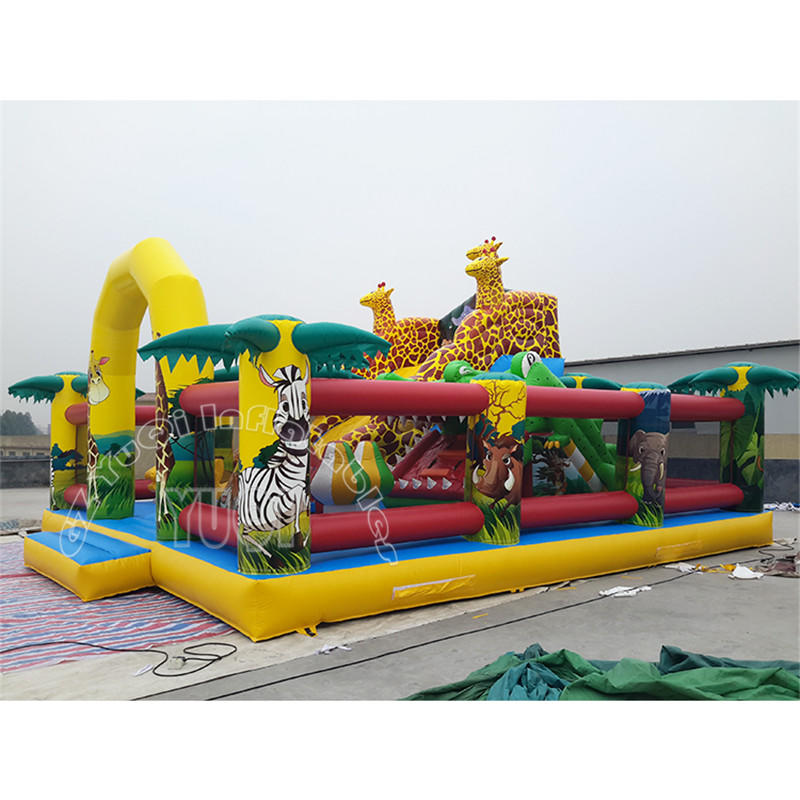 YQ610 Giant inflatable playground inflatable outdoor amusement park for kids