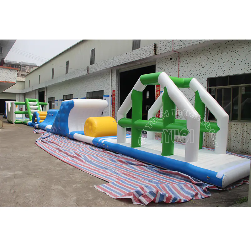 YQ01 Super Inflatable Floating Trampoline Inflatable Water park equipment