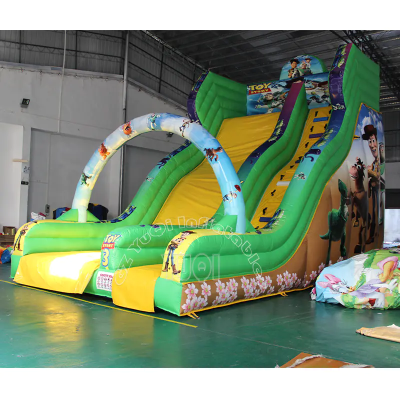 YQ321 Best Qaulity Inflatable Slide Pikachu Children Slide
