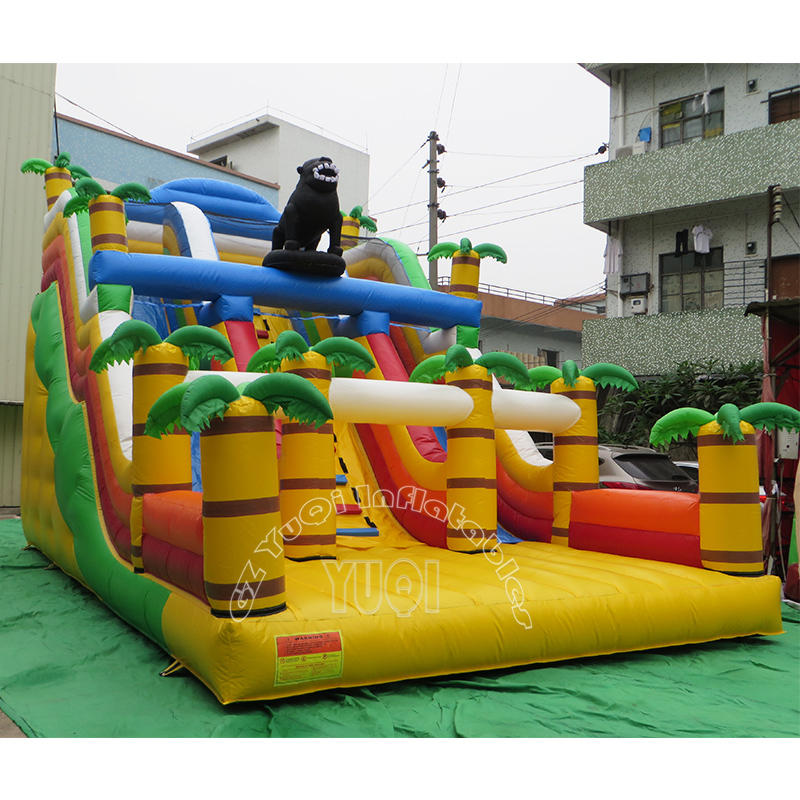 YQ322 Inflatable Forest Cartoon Theme Bouncy Castle