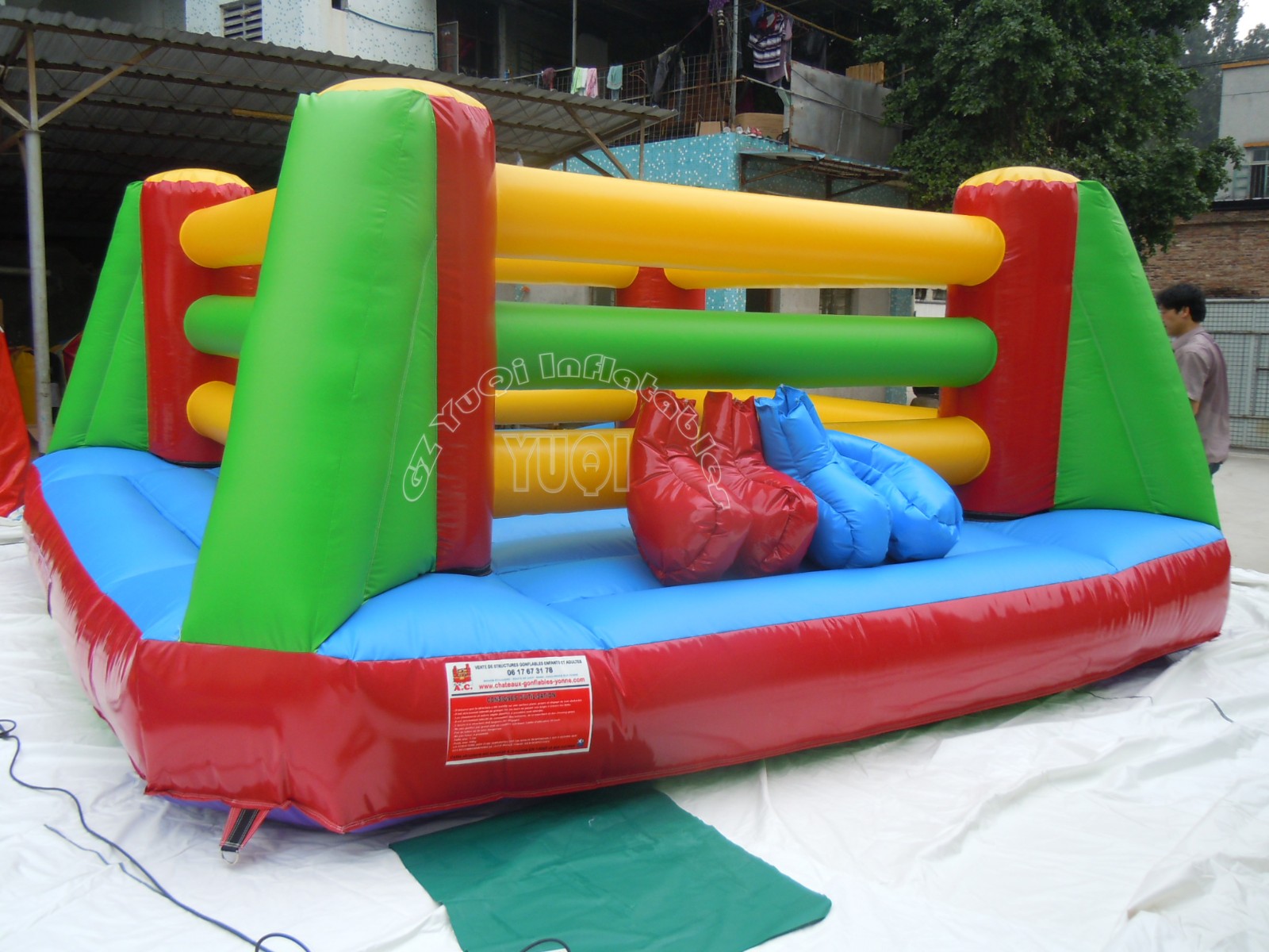 YUQI-Professional Yq670 Pvc Material Comercial Inflatable Game
