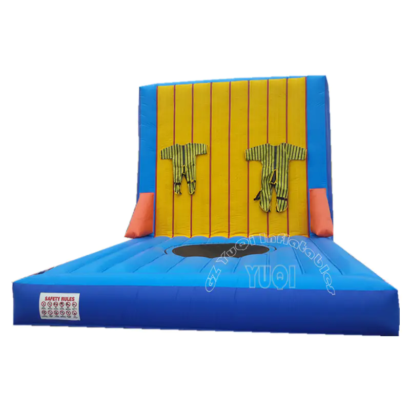 YQ673  Crazy indoor inflatable magic tape sport games for kids and adults