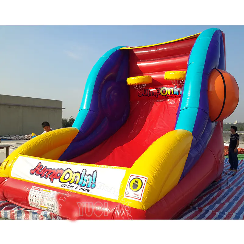 YQ680 inflatable sports game inflatable basketball games