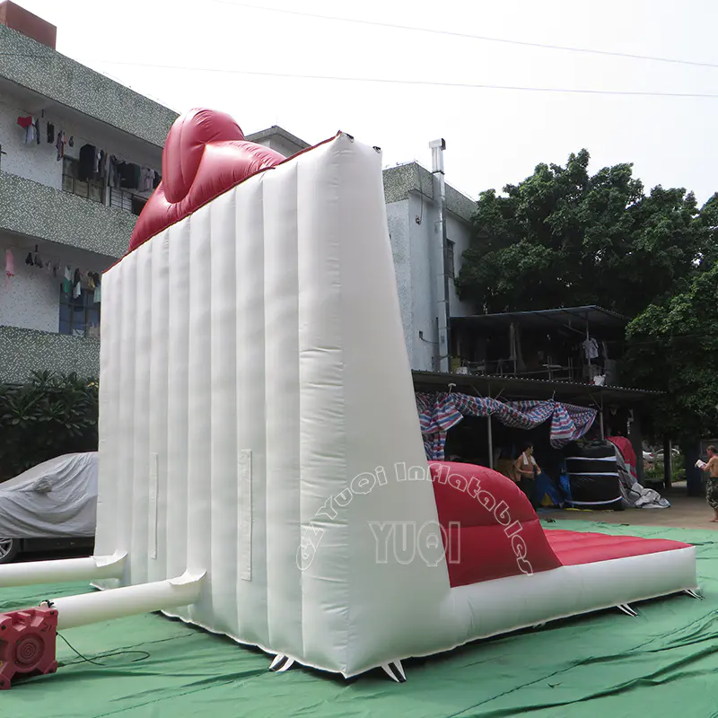 YQ681 High quality PVC inflatable climbing sticky wall