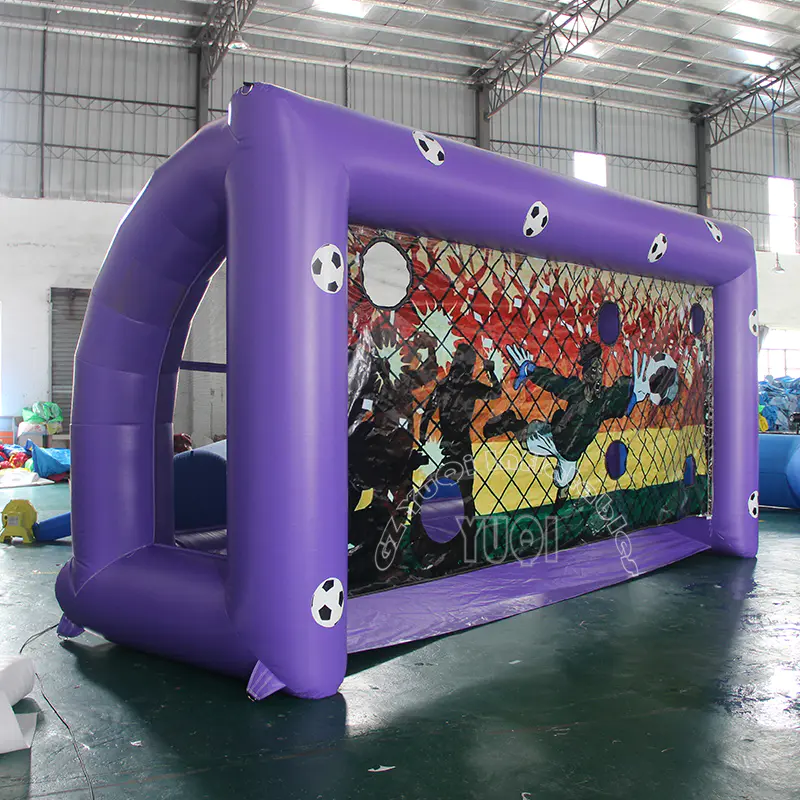 YQ683 Inflatable football penalty shoot out games on sale football shoot