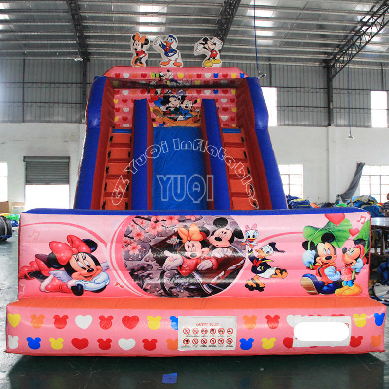 YQ326 Kids Inflatable Mickey Slide