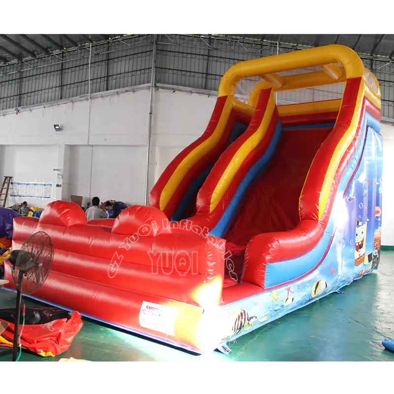 YQ328 Cheap Price Inflatable Kids Slides