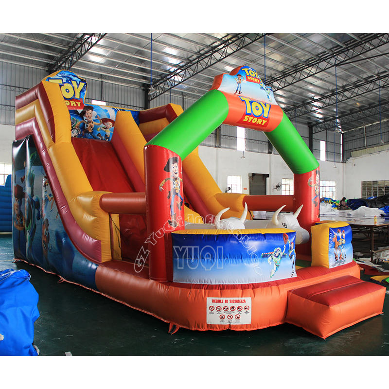 YQ330 PVC tarpulin inflatable slide giant inflatable slide for adults and kids