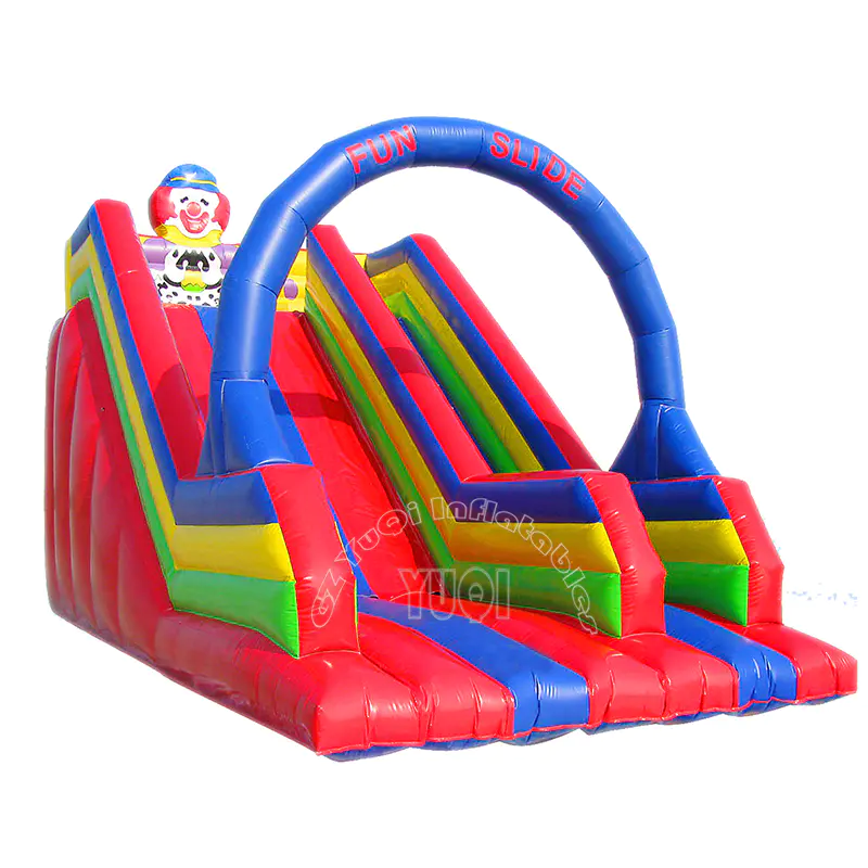 YQ339 The outdoor inflatable slide with plato material 0.55mm