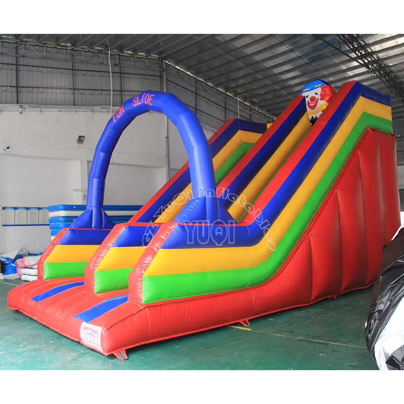 YQ339 The outdoor inflatable slide with plato material 0.55mm