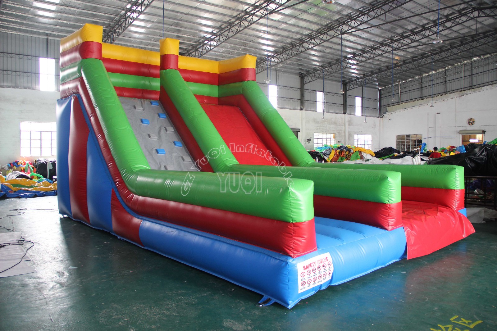 YUQI-Best Yq343 Inflatable Slip And Slide Inflatable Slide With Rocket