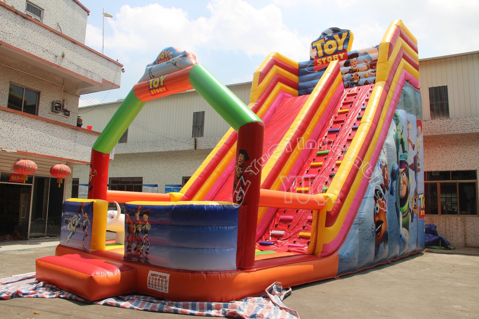 YUQI-Professional Yq345 Hot Sale Blow Up Slide Giant Adult Inflatable