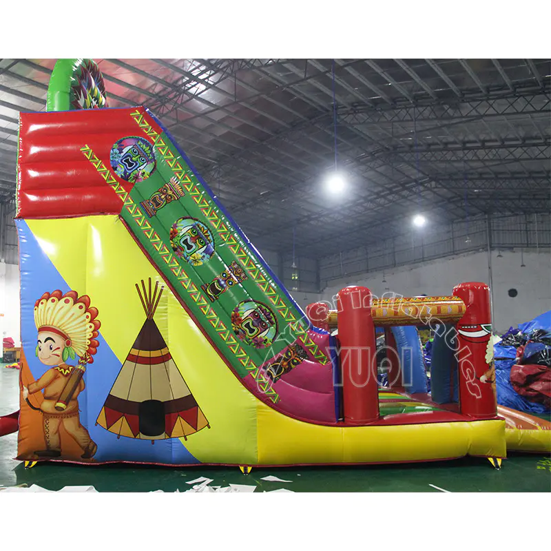 YQ346  New Inflatable Medieval Slide for sale