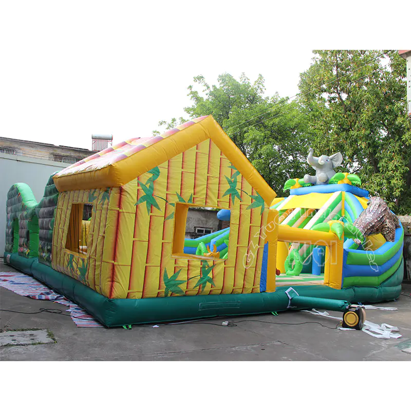 YQ615 Interesting Inflatable amusement park giant bouncer for kids