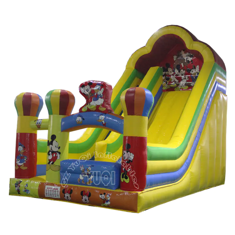 inflatable slide micky mouse commercial use inflatable dry slide