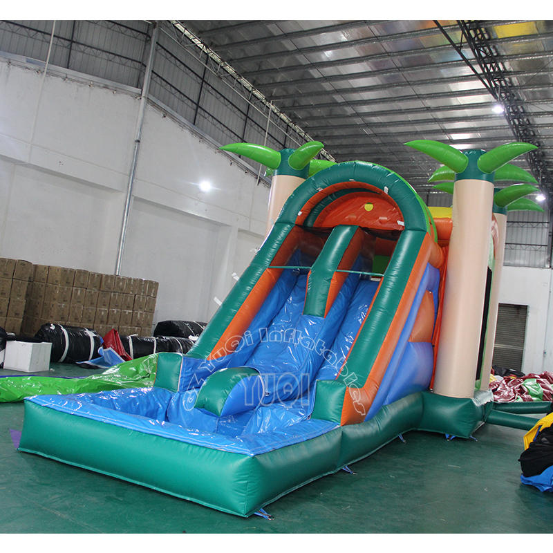 YQ350 Outdoor jumping bounce house giant inflatable water slide for adult