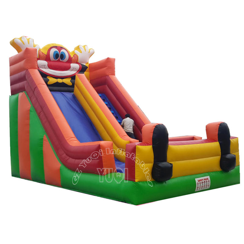 YQ353 Bounce House Slide Inflatable Clown for Children Slides