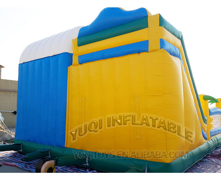 inflatable adult kids bouncing climbing combo play ground