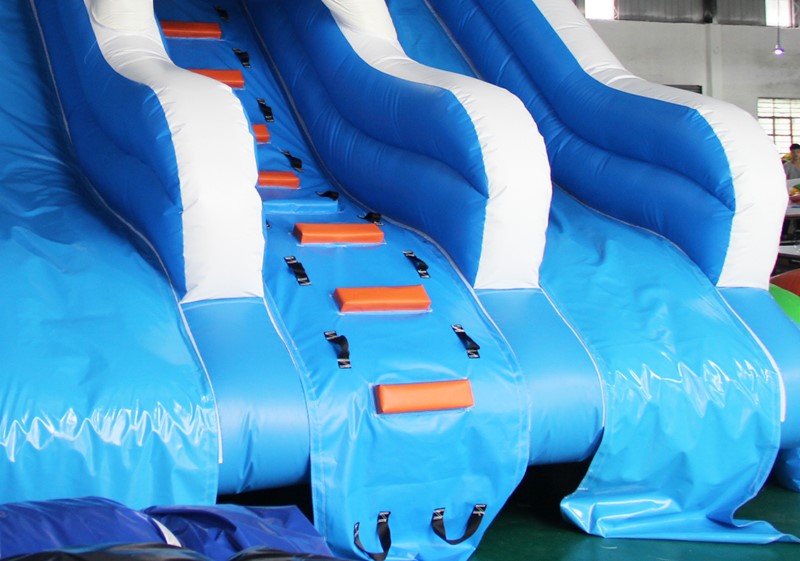 YUQI-YUQI Amusement inflatable iceage splash water bouncing pool park-7