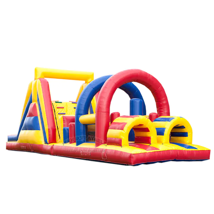 Inflatable kids arch obstacle course