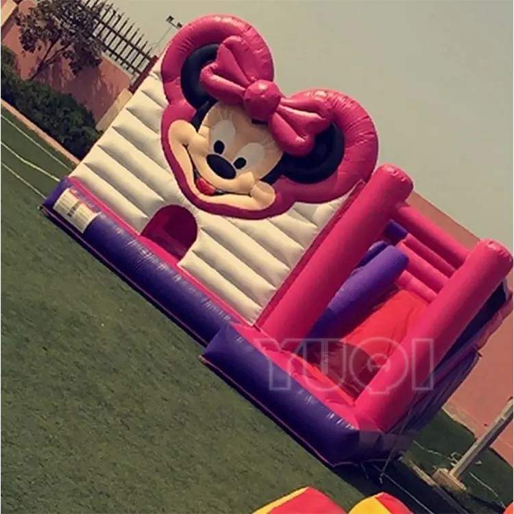 YUQI Mickey mouse inflatable bounce house for kids