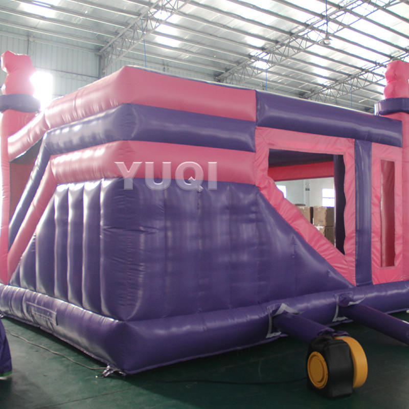 YUQI jumping castle inflatable princess bouncy castle games children's