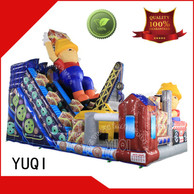 YUQI plato inflatable slip and slide series for birthday parties