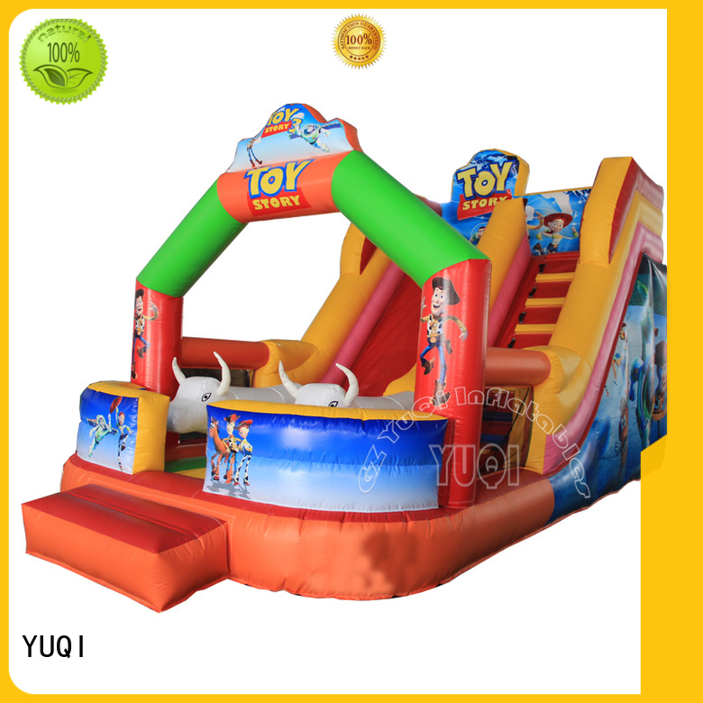 sale size adult robot Inflatable slide YUQI