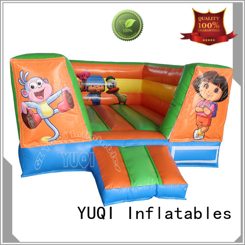 YUQI summer small bounce house supplier for festivals