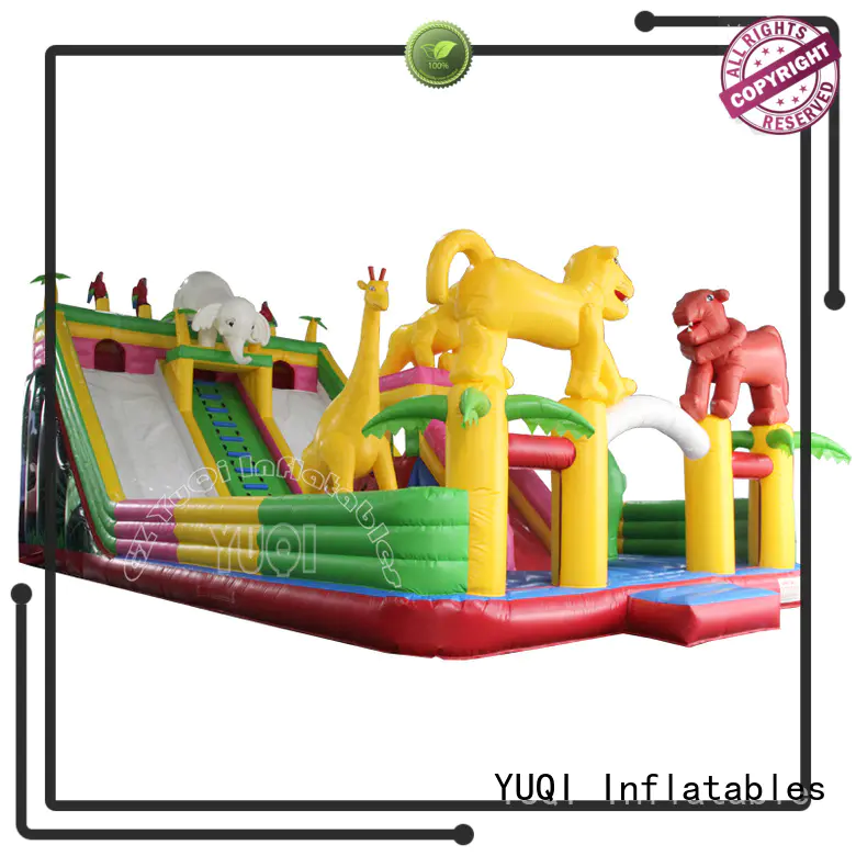 material playground disney YUQI Brand inflatable theme park manufacture