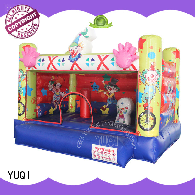 YUQI high quality kids bounce house customization for park