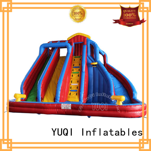 children robot adult YUQI Brand inflatable water slides for adults manufacture