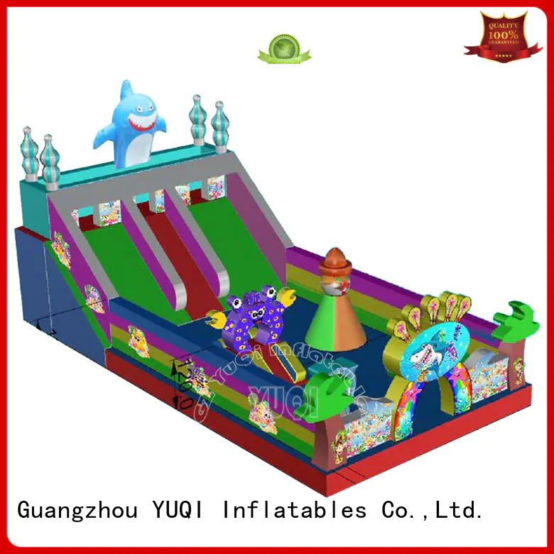 Wholesale animal dinosaur inflatable amusement park YUQI Brand