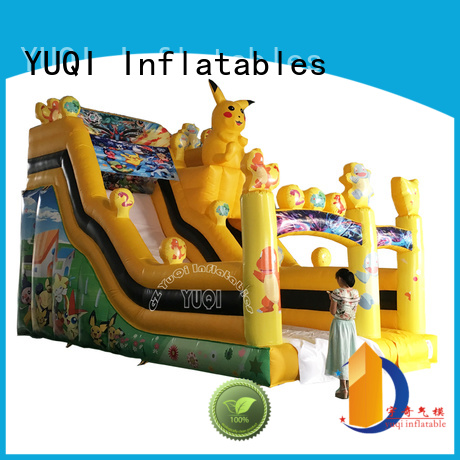 YUQI adult bouncy castle with slide customization for adult
