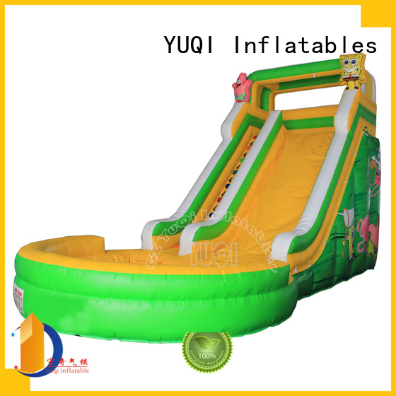 YUQI slide inflatable water slide manufacturer for carnivals